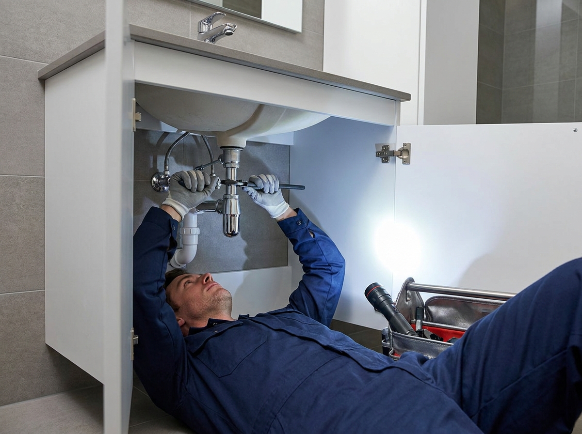 Septic system repairs and service for homes outside the sewer line, part of our licensed plumbing scope.